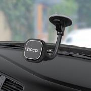 Автодержатель для телефона hoco CA55 Astute series windshield car holder - Black/Gray