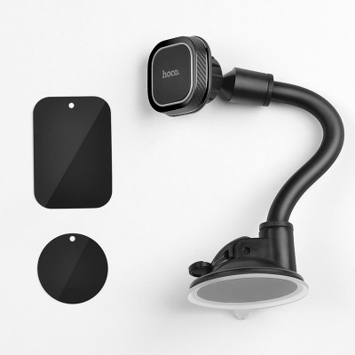 Автодержатель для телефона hoco CA55 Astute series windshield car holder - Black/Gray Автодержатель для телефона hoco CA55 Astute series windshield car holder - Black/Gray