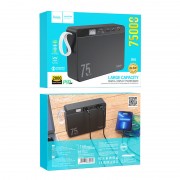 Power Bank Hoco J94 Overlord 22.5W fully compatible (75000mAh) - Black