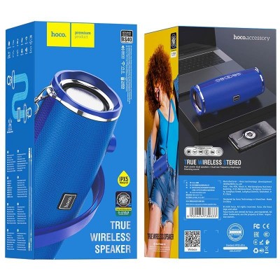 Колонка hoco BS40 Desire song sports wireless speaker - Blue Колонка hoco BS40 Desire song sports wireless speaker - Blue