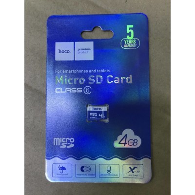 Карта памяти hoco micro-SD - 4GB Карта памяти hoco micro-SD - 4GB