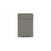 Чехол-органайзер Baseus back stick silicone card bag - Dark grey (ACKD-A0G)