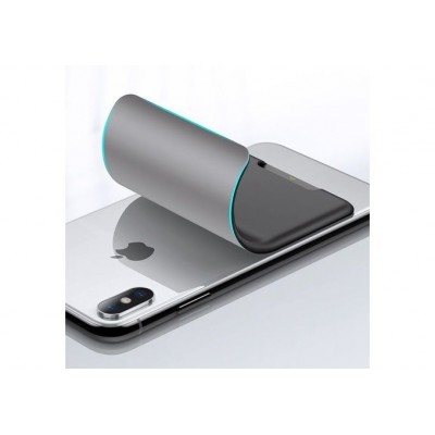 Чехол-органайзер Baseus back stick silicone card bag - Dark grey (ACKD-A0G) Чехол-органайзер Baseus back stick silicone card bag - Dark grey (ACKD-A0G)