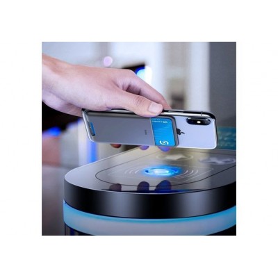 Чехол-органайзер Baseus back stick silicone card bag - Dark grey (ACKD-A0G) Чехол-органайзер Baseus back stick silicone card bag - Dark grey (ACKD-A0G)