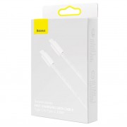 Кабель Baseus Dynamic Type-C to Type-C 100W 1m (CALD000202) - White