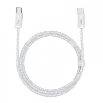 Кабель Baseus Dynamic Type-C to Type-C 100W 1m (CALD000202) - White Кабель Baseus Dynamic Type-C to Type-C 100W 1m (CALD000202) - White