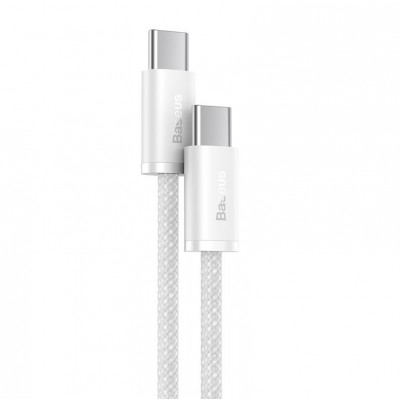 Кабель Baseus Dynamic Type-C to Type-C 100W 1m (CALD000202) - White Кабель Baseus Dynamic Type-C to Type-C 100W 1m (CALD000202) - White