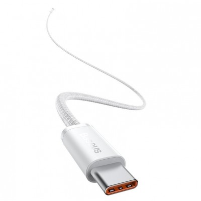 Кабель Baseus Dynamic Type-C to Type-C 100W 1m (CALD000202) - White Кабель Baseus Dynamic Type-C to Type-C 100W 1m (CALD000202) - White
