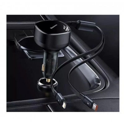 Автомобильное зарядное устройство Baseus 2-in-1 (CGTX000001) Автомобильное зарядное устройство Baseus 2-in-1 (CGTX000001)