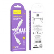 Кабель Hoco X96 hyper Type-c to lighting (PD) charging data cable iphone - White