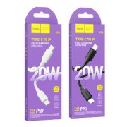 Кабель Hoco X96 hyper Type-c to lighting (PD) charging data cable iphone - White