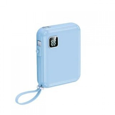 Power Bank REMAX RPP-579 lycal 20W+22.5W cabled fast charging 10000mAh - Синий Power Bank REMAX RPP-579 lycal 20W+22.5W cabled fast charging 10000mAh - Синий