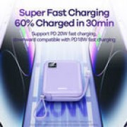 Power Bank REMAX RPP-579 lycal 20W+22.5W cabled fast charging 10000mAh - Черный