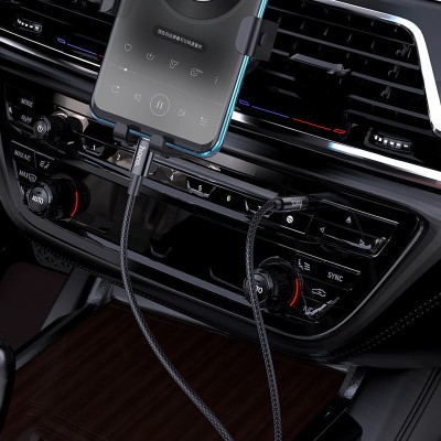 Кабель hoco AUX UPA19 digital audio conversion cable for Type-C (Type-C male connector to DC3.5 male connector) - Black Кабель hoco AUX UPA19 digital audio conversion cable for Type-C (Type-C male connector to DC3.5 male connector) - Black