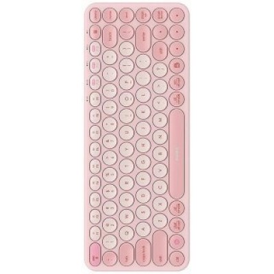Беспроводная клавиатура Baseus K01A Wireless Tri-Mode Keyboard (B00955503413-00) - Розовый Беспроводная клавиатура Baseus K01A Wireless Tri-Mode Keyboard (B00955503413-00) - Розовый