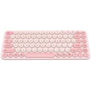 Беспроводная клавиатура Baseus K01A Wireless Tri-Mode Keyboard (B00955503413-00) - Розовый