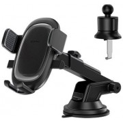 Автодержатель Baseus UltraControl Pro Series Clamp-Type Car Holder Set (C40351600113-00) - Черный