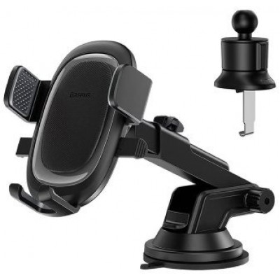 Автодержатель Baseus UltraControl Pro Series Clamp-Type Car Holder Set (C40351600113-00) - Черный Автодержатель Baseus UltraControl Pro Series Clamp-Type Car Holder Set (C40351600113-00) - Черный