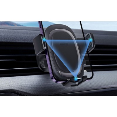 Автодержатель Baseus UltraControl Pro Series Clamp-Type Car Holder Set (C40351600113-00) - Черный Автодержатель Baseus UltraControl Pro Series Clamp-Type Car Holder Set (C40351600113-00) - Черный