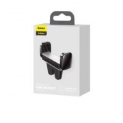 Автодержатель для телефона Baseus Steel Cannon Air Outlet Car Mount (SUGP-0S) - Silver