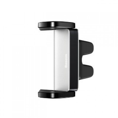 Автодержатель для телефона Baseus Steel Cannon Air Outlet Car Mount (SUGP-0S) - Silver Автодержатель для телефона Baseus Steel Cannon Air Outlet Car Mount (SUGP-0S) - Silver