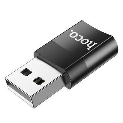 Адаптер hoco UA17 USB Male to Type-C female USB2.0 adapter Адаптер hoco UA17 USB Male to Type-C female USB2.0 adapter