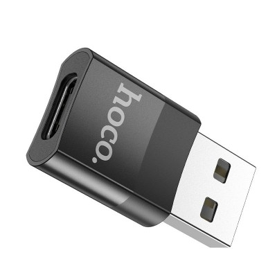 Адаптер hoco UA17 USB Male to Type-C female USB2.0 adapter Адаптер hoco UA17 USB Male to Type-C female USB2.0 adapter