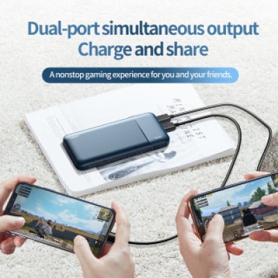 Power Bank Remax Lango series 10000mah RPP-96 - White Power Bank Remax Lango series 10000mah RPP-96 - White