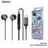 Наушники REMAX Metal wired earphone for Music RM-512a Type-C - Black Наушники REMAX Metal wired earphone for Music RM-512a Type-C - Black