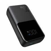 Power Bank Joyroom JR-PBC06 30W mini with Dual Cables 10000mAh - Black With USB.A to Type.C 0.25m Cable-Black