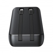 Power Bank Joyroom JR-PBC06 30W mini with Dual Cables 10000mAh - Black With USB.A to Type.C 0.25m Cable-Black