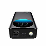 Power Bank Joyroom JR-PBF03 30W 30000mAh - Black ?With USB to Type-C Cable 0.25m-Black?