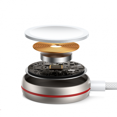 Зарядка Joyroom S-IW012 2-in-1 iP Watch Magnetic Charger+30W Fast Charging Cable (USB-C) 1.5m - White Зарядка Joyroom S-IW012 2-in-1 iP Watch Magnetic Charger+30W Fast Charging Cable (USB-C) 1.5m - White