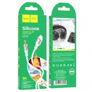 Переходник Hoco UPA22 iP silicone digital audio conversion cable - White