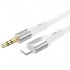 Переходник Hoco UPA22 iP silicone digital audio conversion cable - White Переходник Hoco UPA22 iP silicone digital audio conversion cable - White