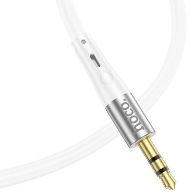 Переходник Hoco UPA22 iP silicone digital audio conversion cable - White Переходник Hoco UPA22 iP silicone digital audio conversion cable - White