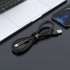 Кабель Acefast C2-02 Lightning zinc alloy silicone charging data cable - Black Кабель Acefast C2-02 Lightning zinc alloy silicone charging data cable - Black