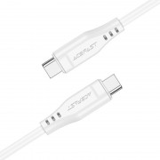 Кабель Acefast C3-03 Type-C to Type-C TPE charging data cable - White