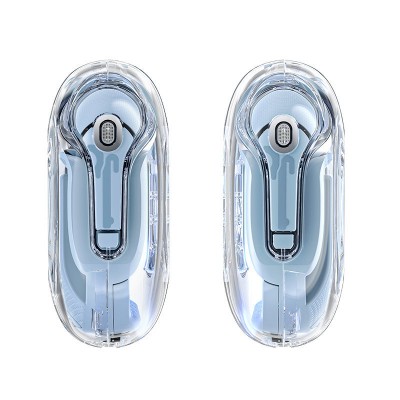 Беспроводные наушники Acefast T8 Crystal color (2) Bluetooth earbuds - Ice blue Беспроводные наушники Acefast T8 Crystal color (2) Bluetooth earbuds - Ice blue