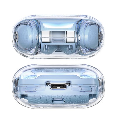 Беспроводные наушники Acefast T8 Crystal color (2) Bluetooth earbuds - Ice blue Беспроводные наушники Acefast T8 Crystal color (2) Bluetooth earbuds - Ice blue