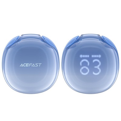 Беспроводные наушники Acefast T9 Crystal (Air) color bluetooth earbuds - Glacier blue Беспроводные наушники Acefast T9 Crystal (Air) color bluetooth earbuds - Glacier blue