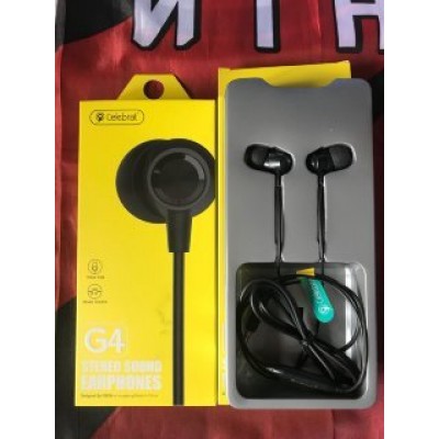 Наушники Celebrat G4 - Черный Наушники Celebrat G4 - Черный