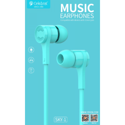 Наушники Celebrat SKY-1 - Black Наушники Celebrat SKY-1 - Black