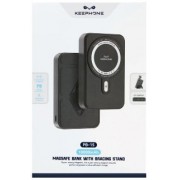 Power bank KEEPHONE magsafe 10000mAh pb-15 snap stand accurate power display wireless high speed - Черный