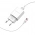 Сетевой адаптер Borofone BA20A Sharp single port charger Type-C (EU) - Белый Сетевой адаптер Borofone BA20A Sharp single port charger Type-C (EU) - Белый