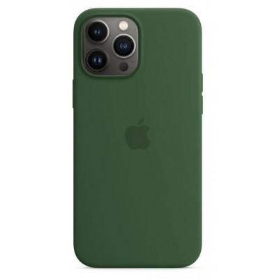 Чехол для Silicone case Magsafe for IP 15 (6.1) - Green Чехол для Silicone case Magsafe for IP 15 (6.1) - Green