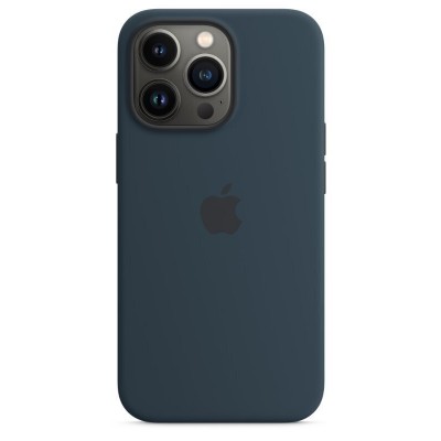 Чехол для iphone 13 6.7pro Max Silicone Case Magsafe - Abyss Blue Чехол для iphone 13 6.7pro Max Silicone Case Magsafe - Abyss Blue