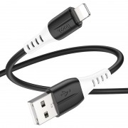 Кабель Hoco X82 iP silicone charging data cable - Black