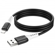 Кабель Hoco X82 iP silicone charging data cable - Black