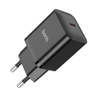 Зарядка Hoco N27 Innovative single port PD20W charger(EU) - Black Зарядка Hoco N27 Innovative single port PD20W charger(EU) - Black